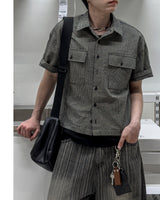 Morin Double Crop Check Shirt