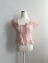 Blooming blouse (short sleeves ver.)
