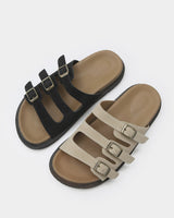 Nelly buckle slippers