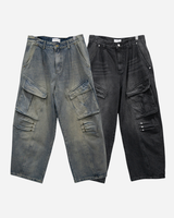 Peace Cargo Denim Pants
