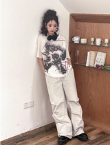 Chemical Girls Printed round-neck loose short-sleeved T-shirt