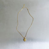 Sun Emblem Pendant Necklace
