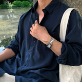 Hyper Essential Overfit Linen Shirt
