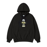 25SS ハートエイリアンフーディー ブラック