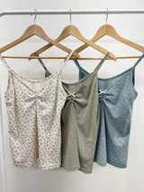 flower ribbon sleeveless