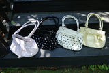 dot ribbon bag