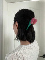 チューリップヘアクリップ (2color)