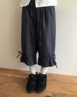 プディン ストリング カプリ パンツ