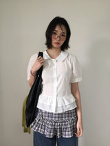Le Petite Ruffle Blouse (3color)