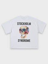 STHLMSNDRM SKULL TEE - WHITE