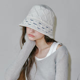 Dot Argyle Bucket Hat