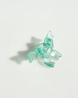 Jelly Ribbon Wing Ring - Matte Mint