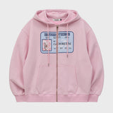 Maltese GOOREUM Nametag Hood Zip Up