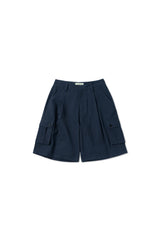 Grain bermuda pants_navy