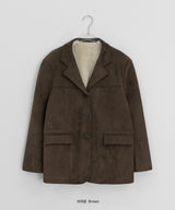 Rammo Suede Wool Single Jacket