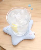fluffy star plate - candy soda
