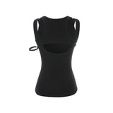 Overlap sleeveless 001