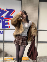 FOX FUR JACKET