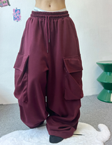 OVER-WIDE CARGO PANTS