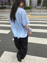 [unisex] ケントーワンタックバルーンワイドスラックス