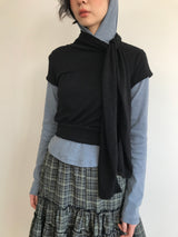ソーヴィニヨンタイアップハーフニット (3color)