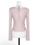 [ballet mood💗] punit tulle halter layer top