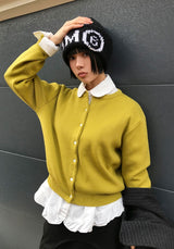 (WOOL) WEEKDAY KNIT CARDIGAN