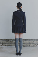 LIORA JACKET DRESS charcoal