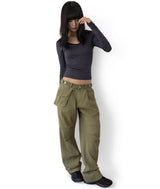Theone Wide Collar Slim Long Sleeve