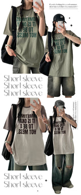 パースビンテージナグラン半袖Tシャツ