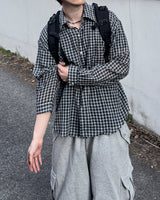 Focus Seersucker Check Shirt