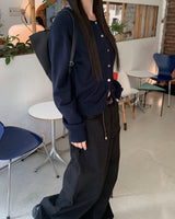 Mega D ring wide pants (2colors)