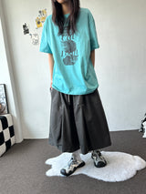 Courtney Rivet Slit Balloon Bermuda Shorts 3color