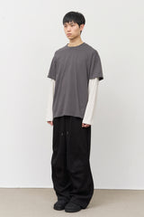 Bebe Waffled Layered Longsleeve