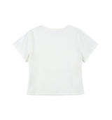 ホースクロップTシャツ(ホワイト)