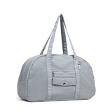 Sporty Boston Bag - Light Gray