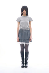 Seton cut-out crop tee