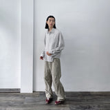 Diagonal Pocket Check Shirt
