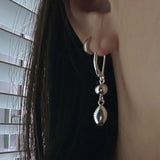 [925silver] Dangle ピアス