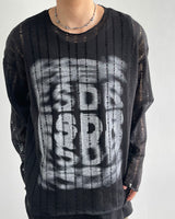 River see-through knit