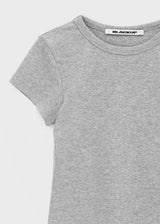 [MADE] Pobello Basic Round-Neck Short Sleeve Top