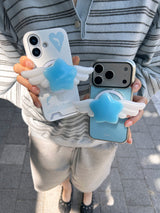 Star Wing Grip Tok Holder Smart Tok(Blue)