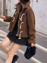 #スノーボアショートダッフルジャンパー(2color)