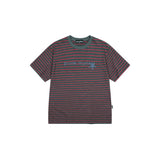 PUNK MANIA Two-Tone Stripe Overfit Short Sleeves (SSTSTD-0240)
