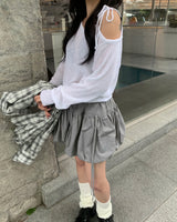 バルーンリボンスカート
