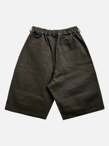 Maze Pintuck Bermuda Pants 3C