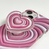 3D ハートビームiphoneハードケース