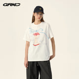 リラックスドTシャツウィズアンアップル