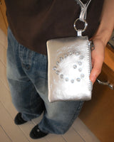 Rendin Heart Rivet Strap Keyring Mini Bag