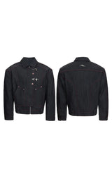 Okayama Raw Denim Bomber Jacket